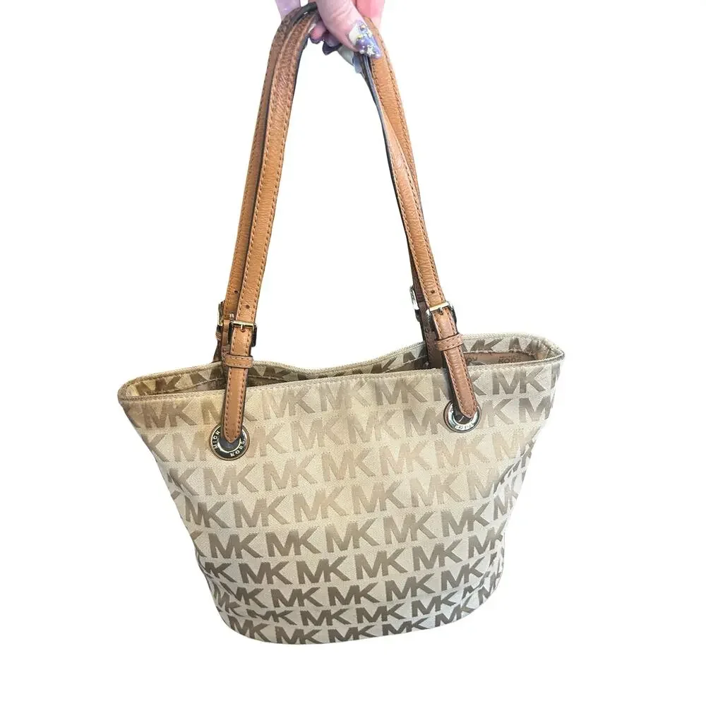 Michael Kors Signature Jacquard Tote